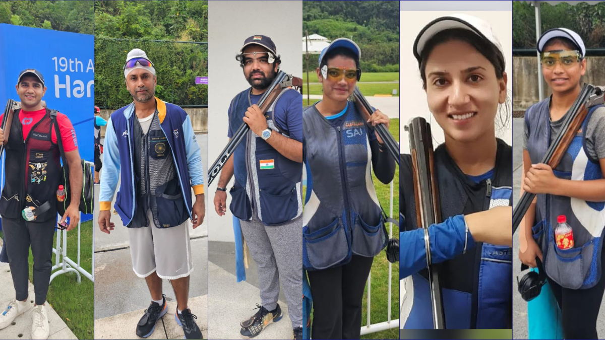 asian-games-2023-medal-rush-for-indian-shooters-continues-mens-and-womens-trap-teams-earn-gold-and-silver